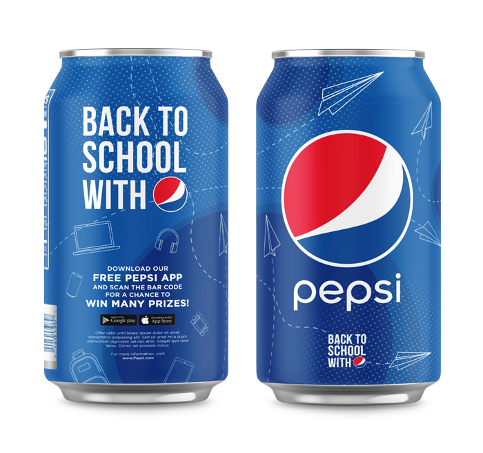 Pepsi cans